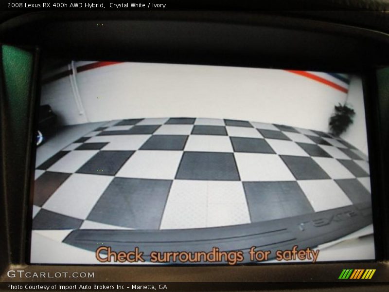 Crystal White / Ivory 2008 Lexus RX 400h AWD Hybrid
