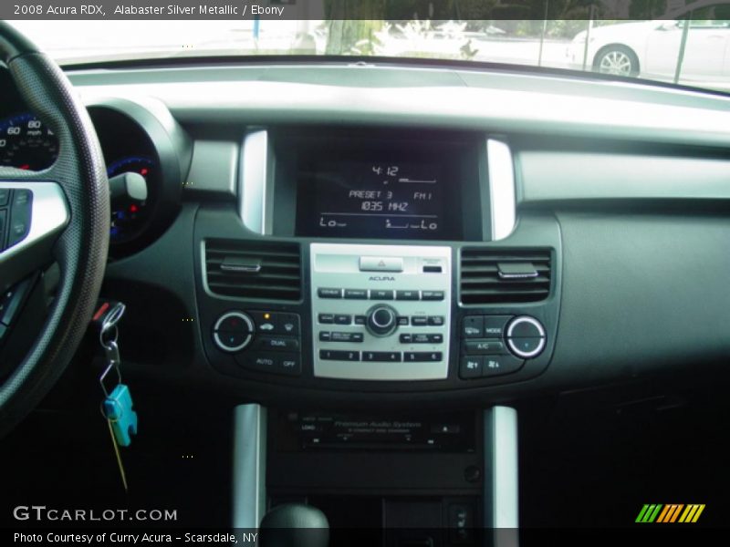 Alabaster Silver Metallic / Ebony 2008 Acura RDX