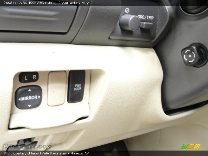 Crystal White / Ivory 2008 Lexus RX 400h AWD Hybrid