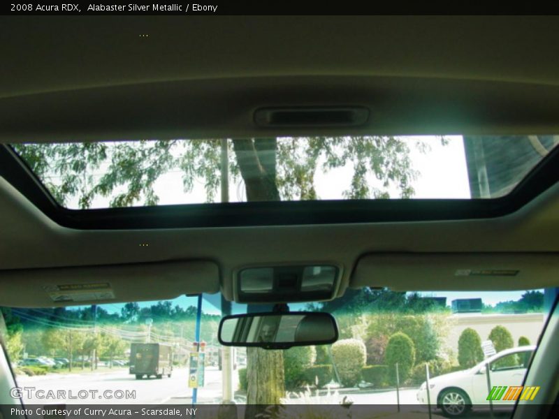 Alabaster Silver Metallic / Ebony 2008 Acura RDX