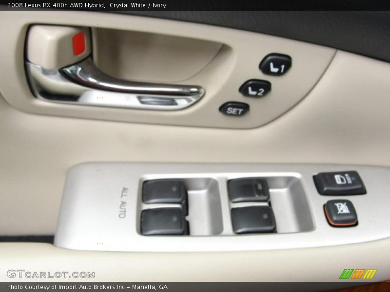 Crystal White / Ivory 2008 Lexus RX 400h AWD Hybrid