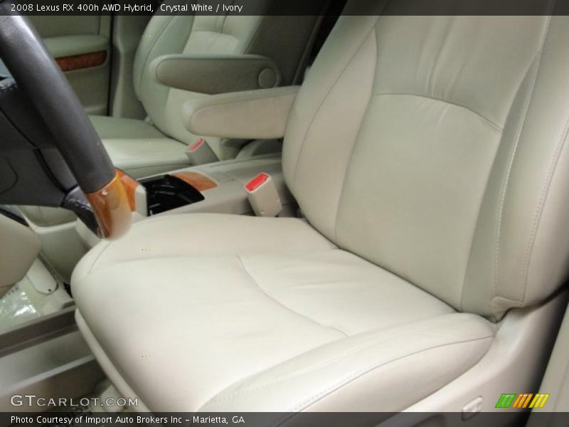 Crystal White / Ivory 2008 Lexus RX 400h AWD Hybrid