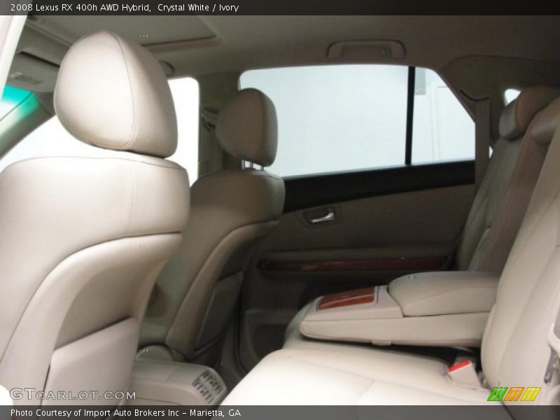 Crystal White / Ivory 2008 Lexus RX 400h AWD Hybrid