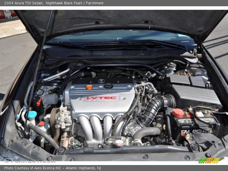 Nighthawk Black Pearl / Parchment 2004 Acura TSX Sedan