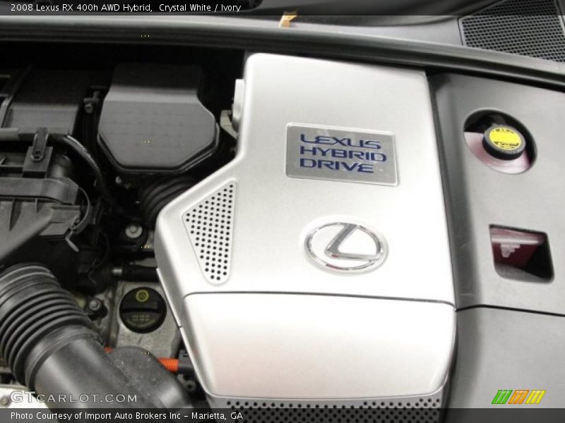 Crystal White / Ivory 2008 Lexus RX 400h AWD Hybrid