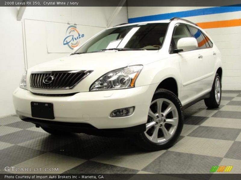 Crystal White / Ivory 2008 Lexus RX 350