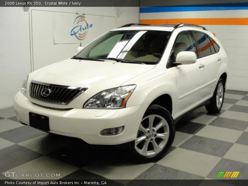 Crystal White / Ivory 2008 Lexus RX 350