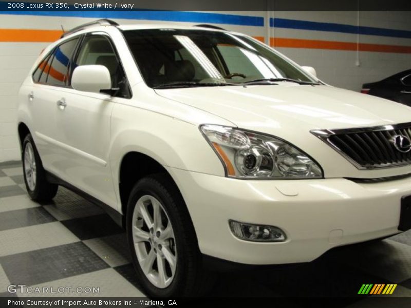 Crystal White / Ivory 2008 Lexus RX 350