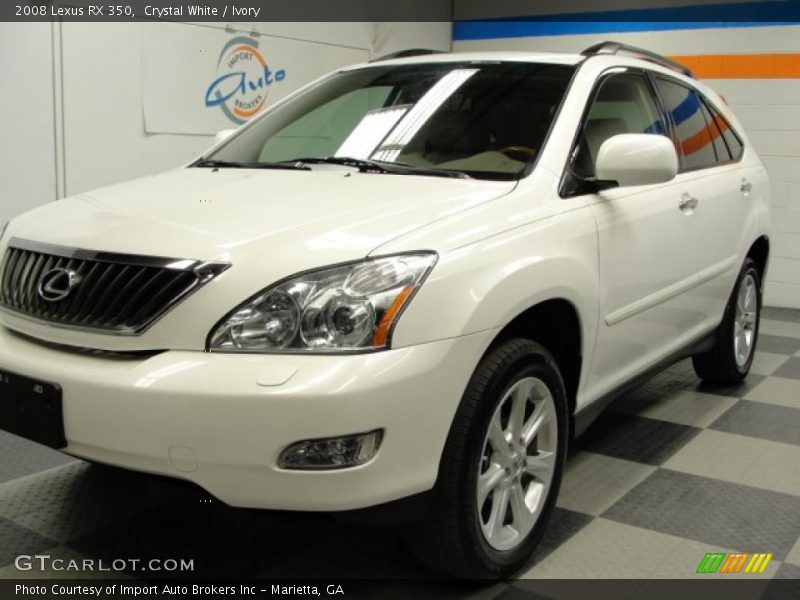 Crystal White / Ivory 2008 Lexus RX 350