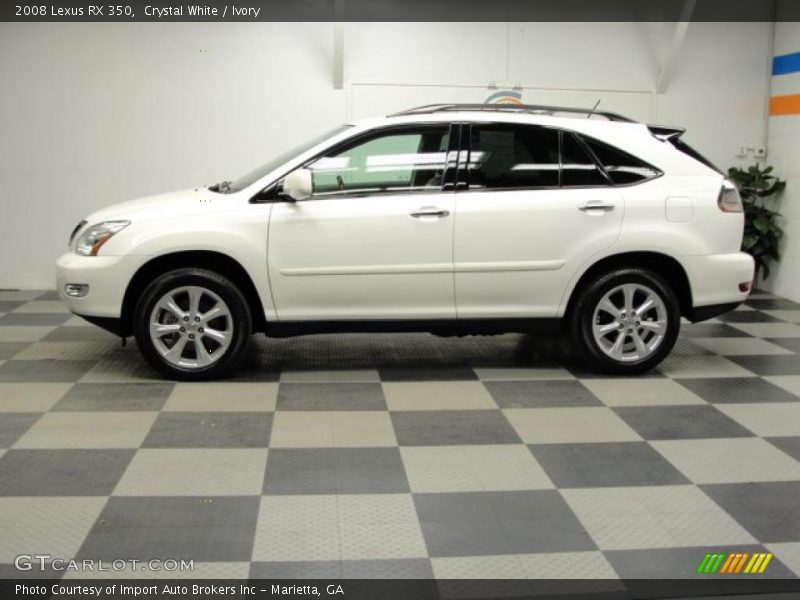 Crystal White / Ivory 2008 Lexus RX 350
