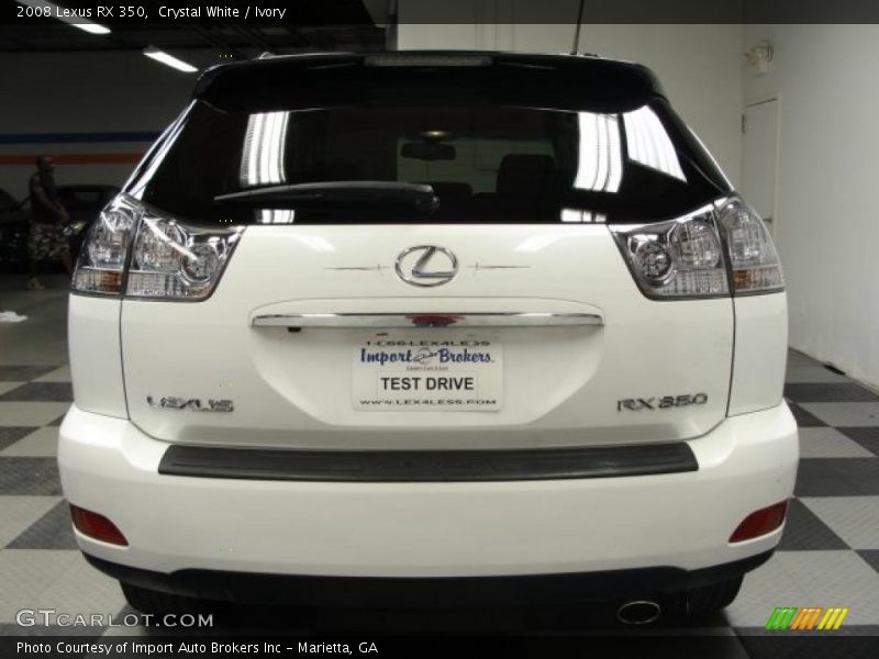 Crystal White / Ivory 2008 Lexus RX 350