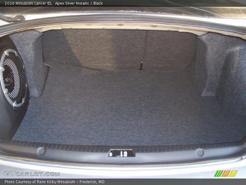 Apex Silver Metallic / Black 2010 Mitsubishi Lancer ES