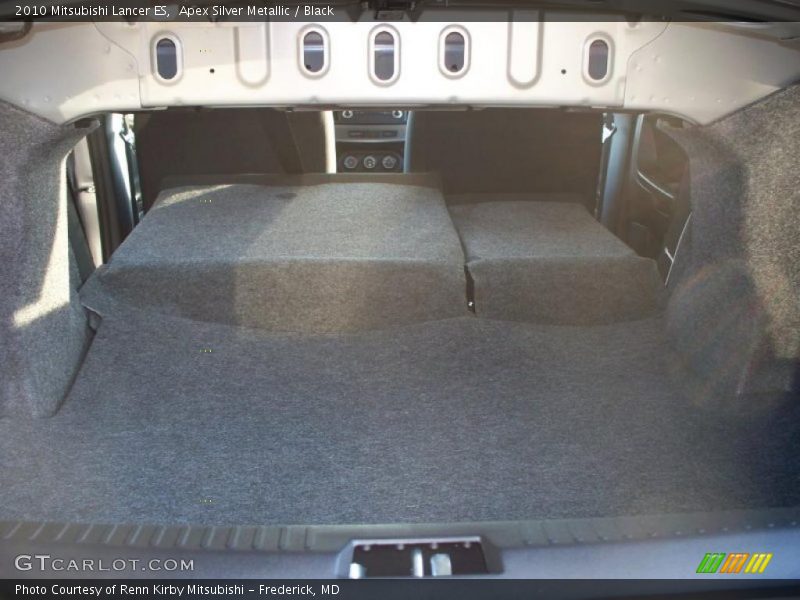 Apex Silver Metallic / Black 2010 Mitsubishi Lancer ES