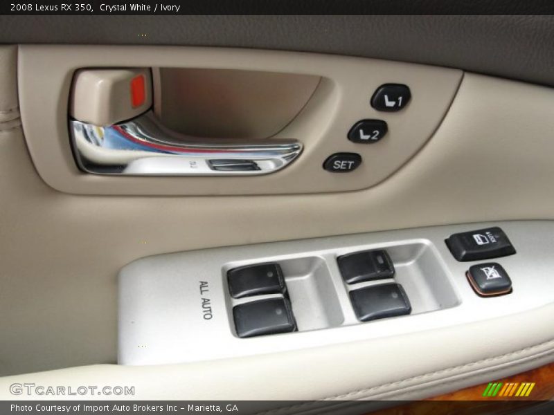 Crystal White / Ivory 2008 Lexus RX 350