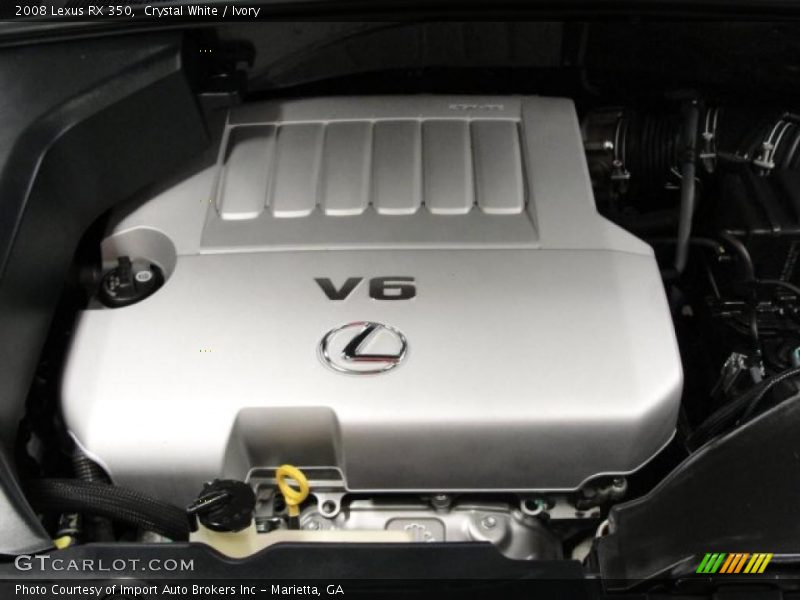 Crystal White / Ivory 2008 Lexus RX 350