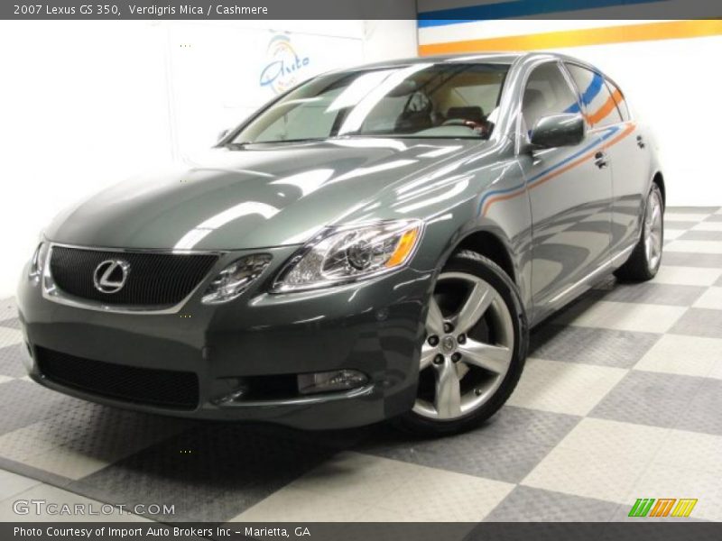 Verdigris Mica / Cashmere 2007 Lexus GS 350