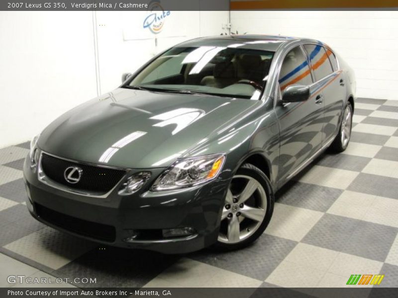 Verdigris Mica / Cashmere 2007 Lexus GS 350