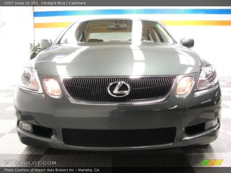 Verdigris Mica / Cashmere 2007 Lexus GS 350