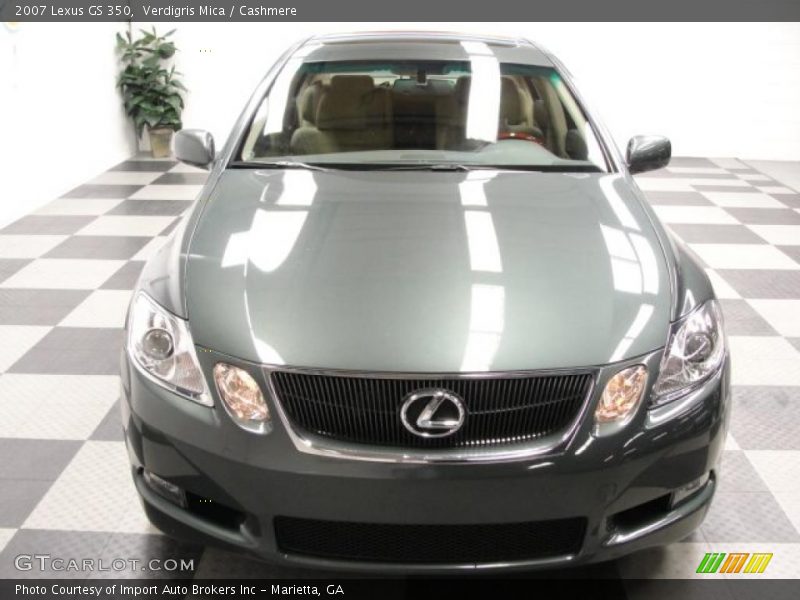 Verdigris Mica / Cashmere 2007 Lexus GS 350