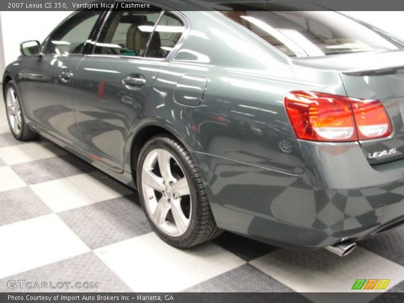 Verdigris Mica / Cashmere 2007 Lexus GS 350