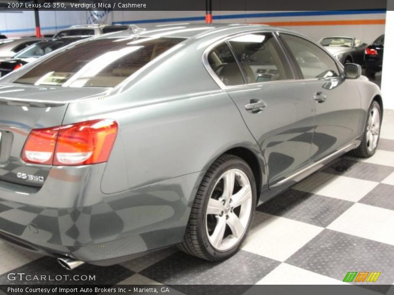 Verdigris Mica / Cashmere 2007 Lexus GS 350