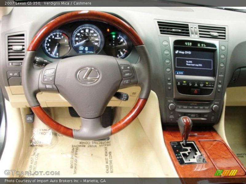 Verdigris Mica / Cashmere 2007 Lexus GS 350