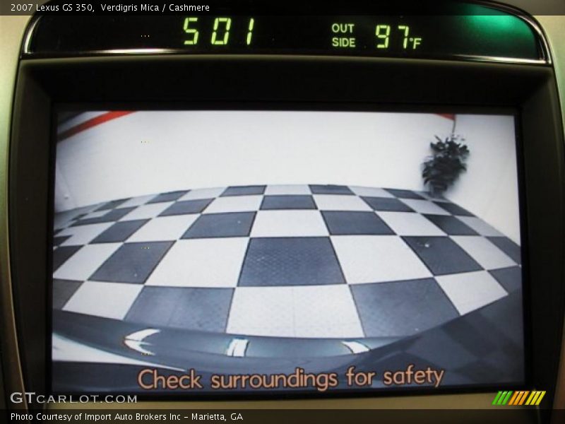 Verdigris Mica / Cashmere 2007 Lexus GS 350