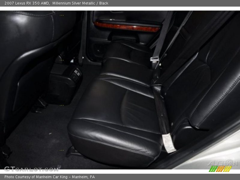 Millennium Silver Metallic / Black 2007 Lexus RX 350 AWD