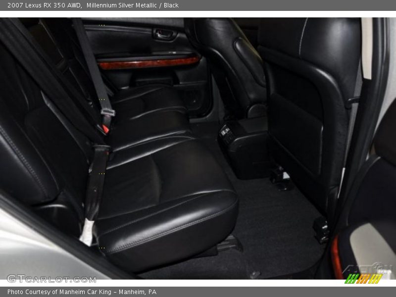 Millennium Silver Metallic / Black 2007 Lexus RX 350 AWD