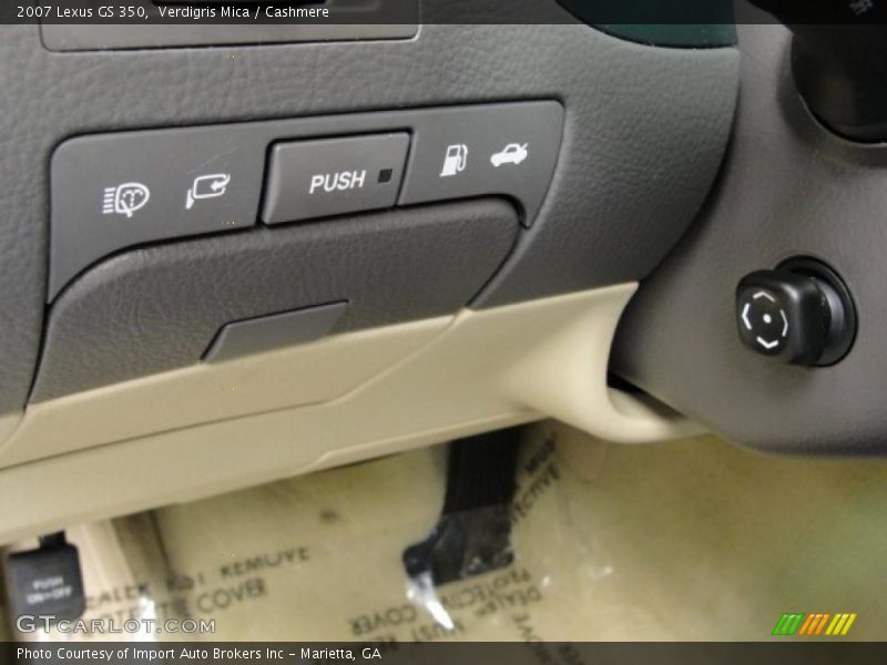 Verdigris Mica / Cashmere 2007 Lexus GS 350