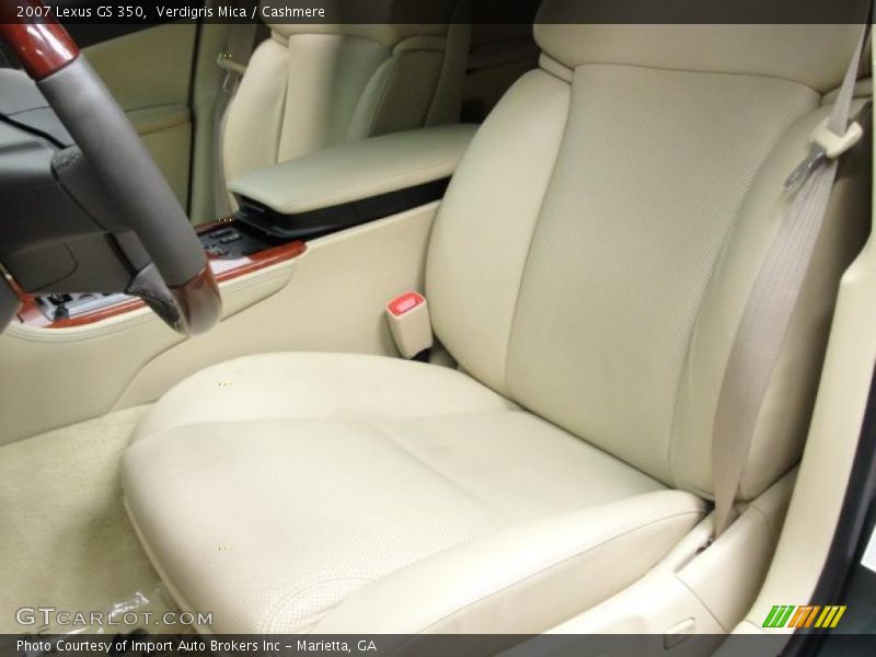 Verdigris Mica / Cashmere 2007 Lexus GS 350