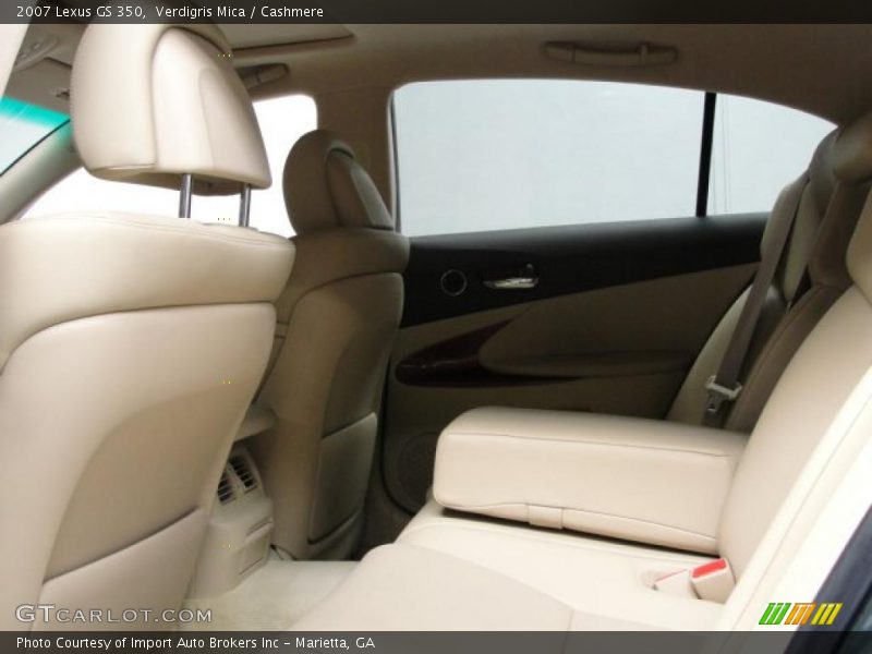 Verdigris Mica / Cashmere 2007 Lexus GS 350
