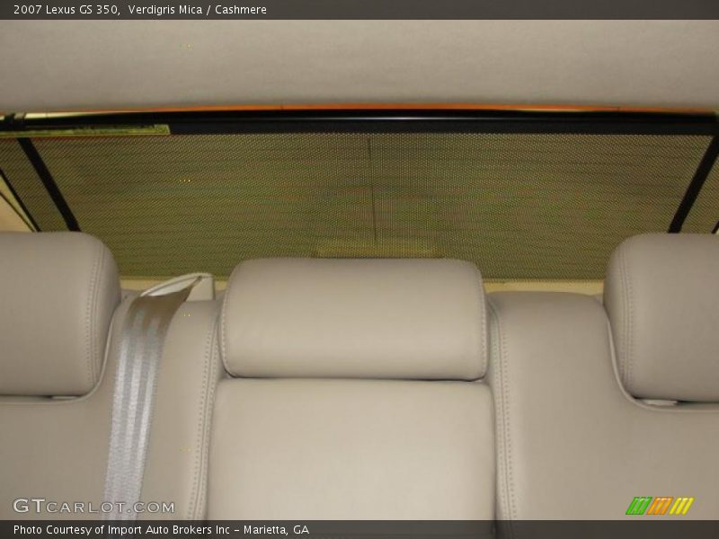 Verdigris Mica / Cashmere 2007 Lexus GS 350