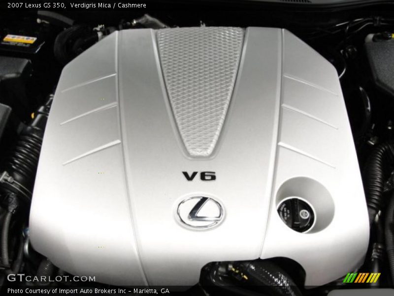 Verdigris Mica / Cashmere 2007 Lexus GS 350