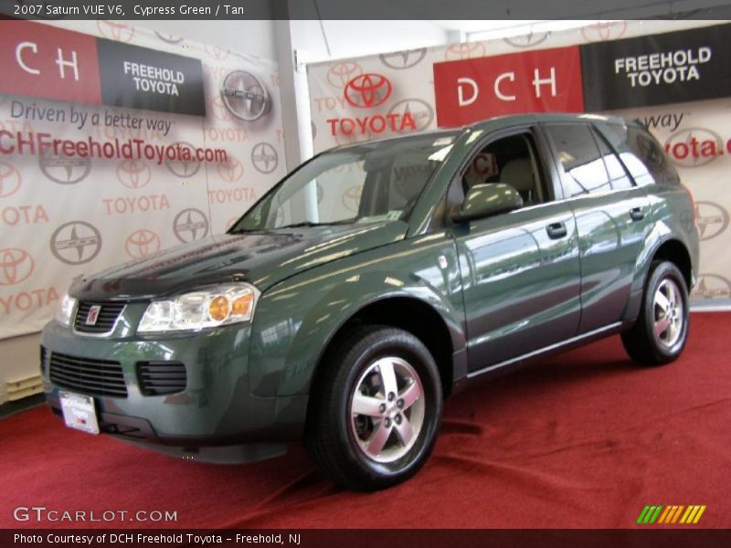 Cypress Green / Tan 2007 Saturn VUE V6