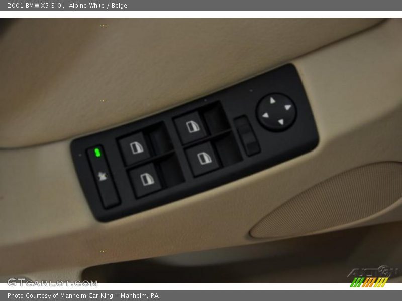 Alpine White / Beige 2001 BMW X5 3.0i