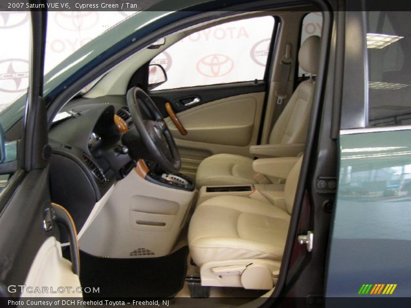 Cypress Green / Tan 2007 Saturn VUE V6