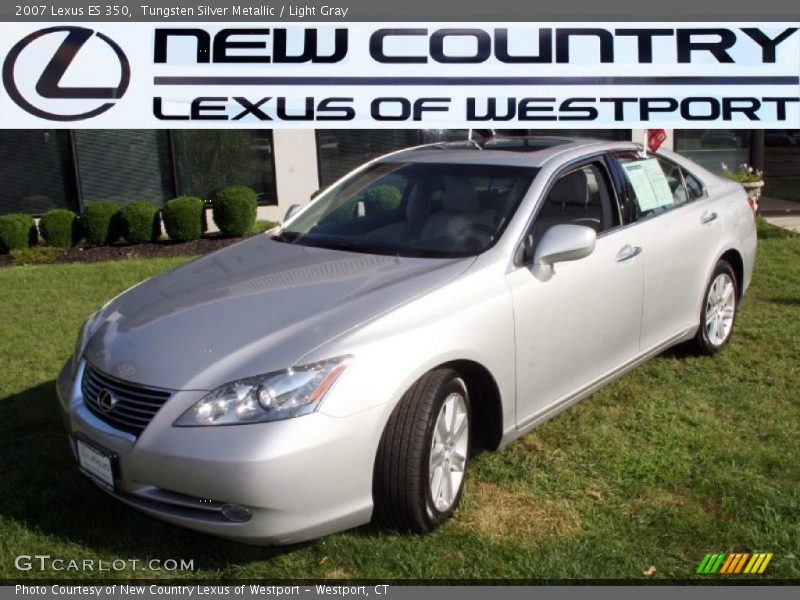 Tungsten Silver Metallic / Light Gray 2007 Lexus ES 350