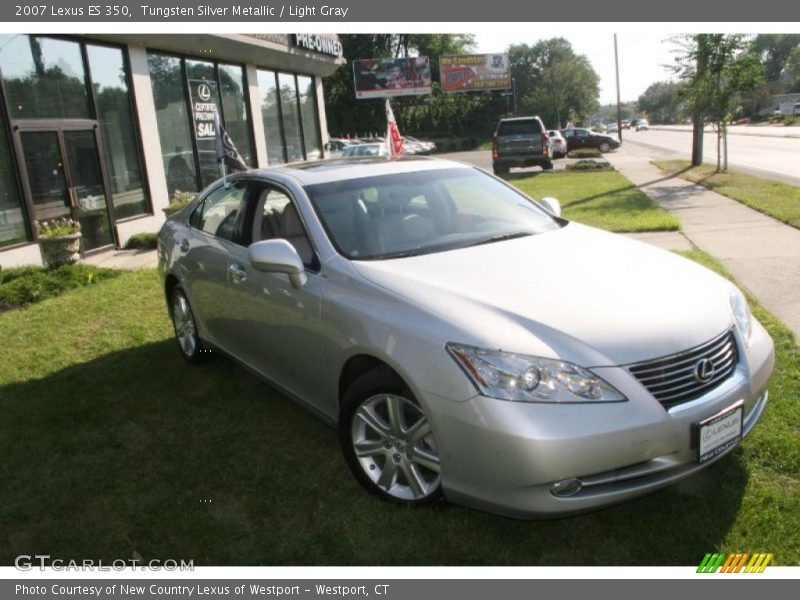 Tungsten Silver Metallic / Light Gray 2007 Lexus ES 350