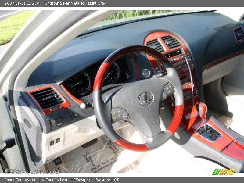 Tungsten Silver Metallic / Light Gray 2007 Lexus ES 350