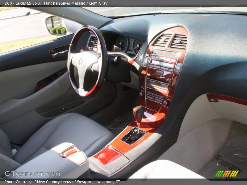 Tungsten Silver Metallic / Light Gray 2007 Lexus ES 350