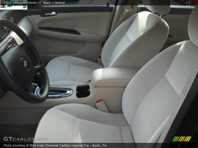 Black / Neutral 2010 Chevrolet Impala LS