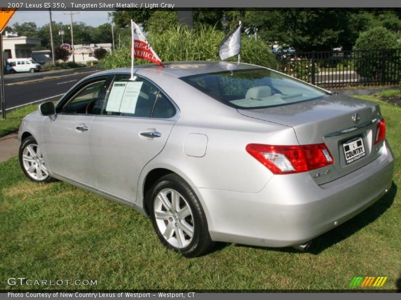 Tungsten Silver Metallic / Light Gray 2007 Lexus ES 350