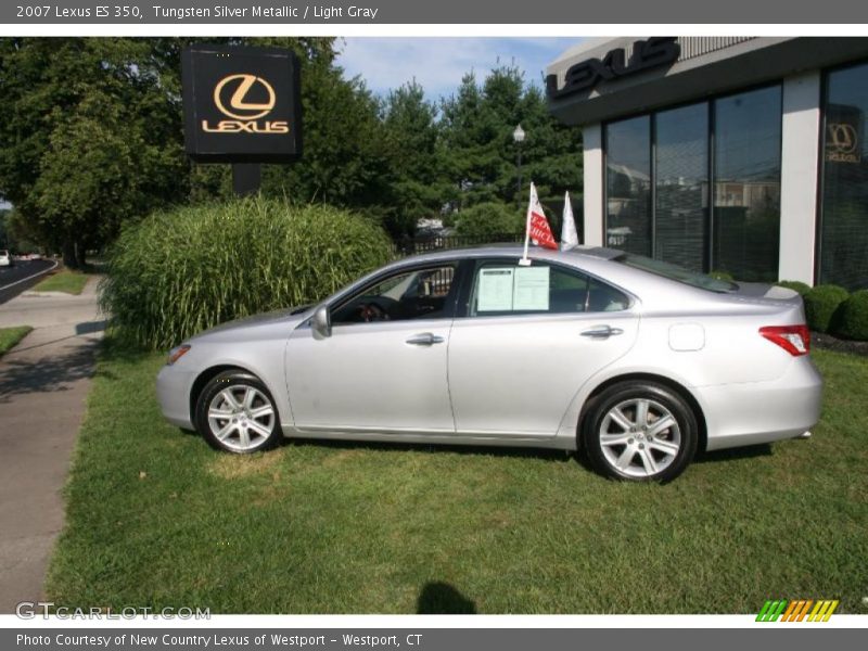 Tungsten Silver Metallic / Light Gray 2007 Lexus ES 350