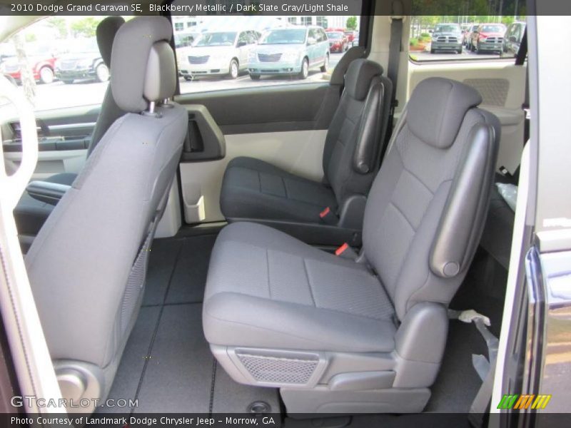 Blackberry Metallic / Dark Slate Gray/Light Shale 2010 Dodge Grand Caravan SE