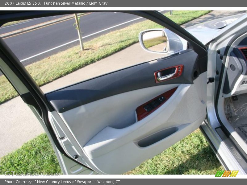 Tungsten Silver Metallic / Light Gray 2007 Lexus ES 350