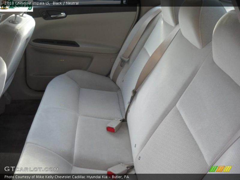 Black / Neutral 2010 Chevrolet Impala LS