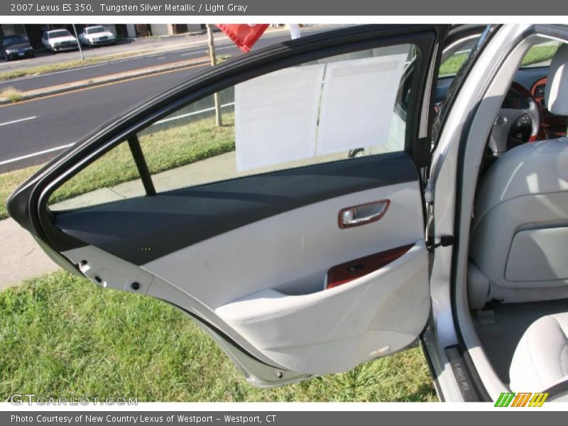 Tungsten Silver Metallic / Light Gray 2007 Lexus ES 350