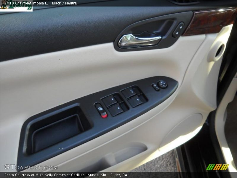 Black / Neutral 2010 Chevrolet Impala LS