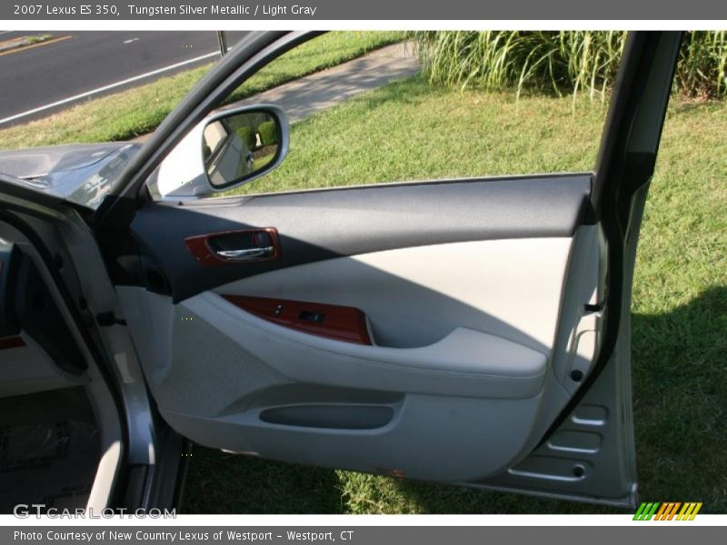 Tungsten Silver Metallic / Light Gray 2007 Lexus ES 350